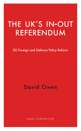 Owen |  The UK's In-Out Referendum | Buch |  Sack Fachmedien