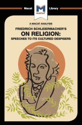 Jackson |  An Analysis of Friedrich Schleiermacher's on Religion | Buch |  Sack Fachmedien