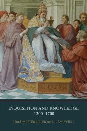 Biller / Sackville | Inquisition and Knowledge, 1200-1700 | Buch | 978-1-914049-25-5 | sack.de