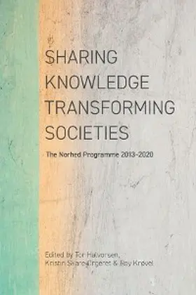 Halvorsen / Orgeret |  Sharing Knowledge, Transforming Societies | eBook | Sack Fachmedien