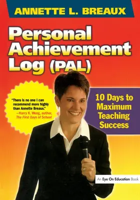 Breaux |  Personal Achievement Log (PAL) | Buch |  Sack Fachmedien