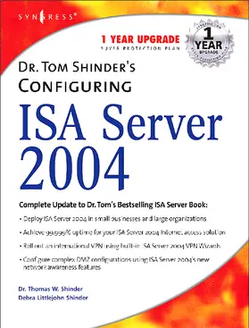 Littlejohn Shinder / Shinder |  Dr. Tom Shinder's Configuring ISA Server | Buch |  Sack Fachmedien