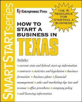 Entrepreneur Press |  How to Start a Business in Texas | Buch |  Sack Fachmedien