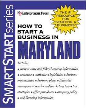 Entrepreneur Press |  How to Start a Business in Maryland | Buch |  Sack Fachmedien