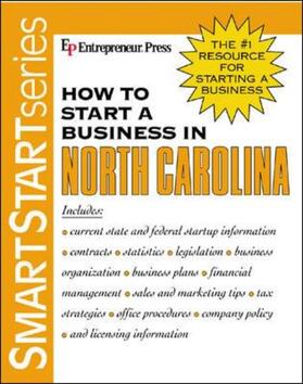 Entrepreneur Press |  How to Start a Business in North Carolina | Buch |  Sack Fachmedien