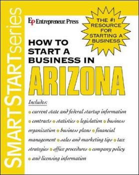 Entrepreneur Press |  How to Start a Business in Arizona | Buch |  Sack Fachmedien