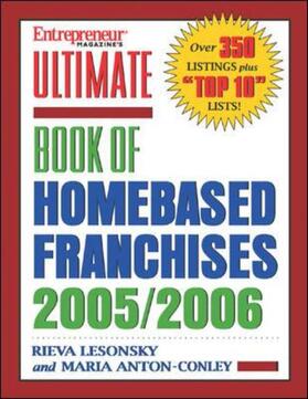 Lesonsky |  Ultimate Book of Home Based Franchises | Buch |  Sack Fachmedien