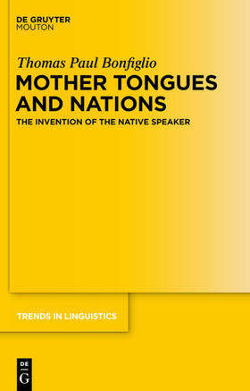 Bonfiglio |  Mother Tongues and Nations | Buch |  Sack Fachmedien