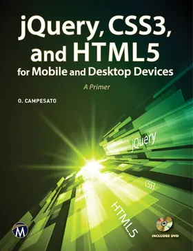 Campesato |  jQuery, CSS3, and HTML5 for Mobile and Desktop Devices | eBook | Sack Fachmedien