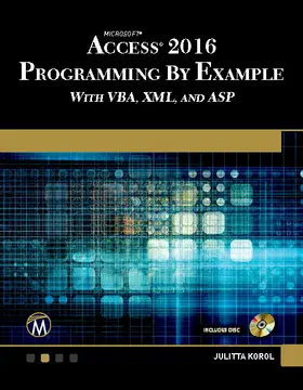 Korol |  Microsoft Access 2016 Programming By Example | eBook | Sack Fachmedien