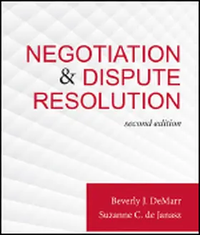 DeMarr / de Janasz |  Negotiation & Dispute Resolution | Buch |  Sack Fachmedien