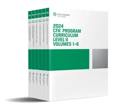  2024 CFA Program Curriculum Level II Box Set | Buch |  Sack Fachmedien