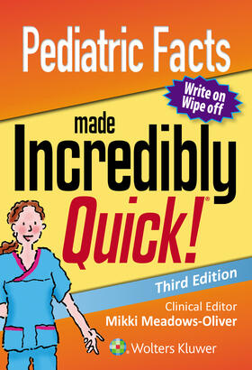 Meadows-Oliver |  Pediatric Facts Made Incredibly Quick | Buch |  Sack Fachmedien