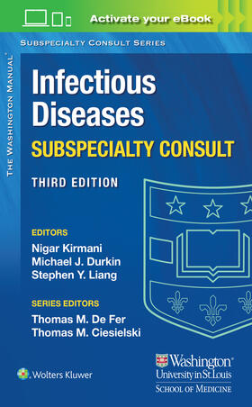 Durkin / Kirmani / Liang |  Washington Manual Infectious Disease Subspecialty Consult | Buch |  Sack Fachmedien