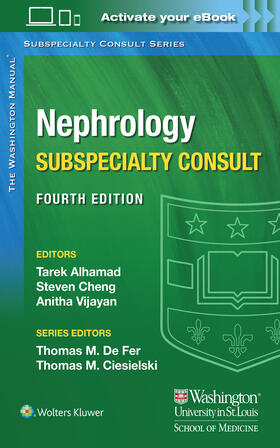 Vijayan / Alhamad / Cheng |  Washington Manual Nephrology Subspecialty Consult | Buch |  Sack Fachmedien