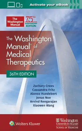 Crees / Huedebert / Fritz |  Washington Manual of Medical Therapeutics Spiral | Buch |  Sack Fachmedien