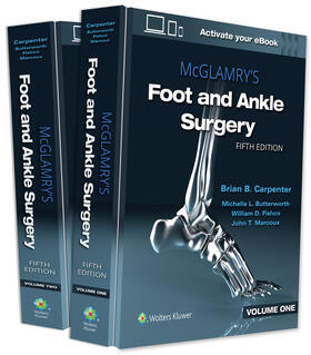 Carpenter |  McGlamry's Comprehensive Textbook of Foot and Ankle Surgery | Buch |  Sack Fachmedien