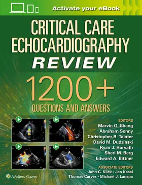 Sonny / Chang / Tainter |  Critical Care Echocardiography Review | Buch |  Sack Fachmedien