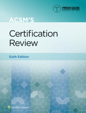 Magyari / American College of Sports Medicine (ACSM) |  ACSM's Certification Review | Buch |  Sack Fachmedien