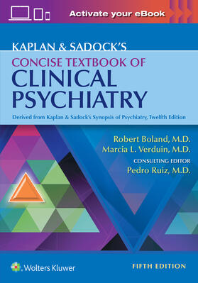 Boland / Verduin |  Kaplan & Sadock's Concise Textbook of Clinical Psychiatry | Buch |  Sack Fachmedien
