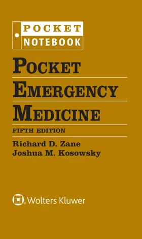 Kosowsky / Zane |  Pocket Emergency Medicine | Loseblattwerk |  Sack Fachmedien