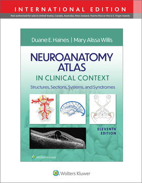 Haines / Willis |  Neuroanatomy Atlas in Clinical Context | Buch |  Sack Fachmedien