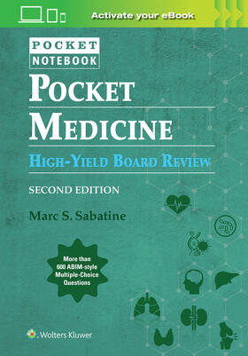 SABATINE |  Pocket Medicine High Yield Board Review: Print + eBook with Multimedia | Buch |  Sack Fachmedien