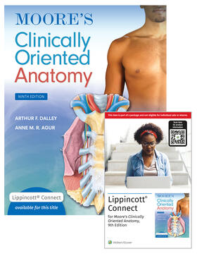 Dalley II / Agur |  Moore's Clinically Oriented Anatomy 9e Lippincott Connect Print Book and Digital Access Card Package | Buch |  Sack Fachmedien