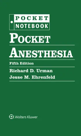 EHRENFELD / URMAN |  Pocket Anesthesia | Loseblattwerk |  Sack Fachmedien