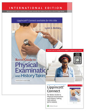 Bickley / Szilagyi / Hoffman |  Bates' Guide To Physical Examination and History Taking 13e with Videos Lippincott Connect International Edition Print Book and Digital Access Card Package | Medienkombination |  Sack Fachmedien