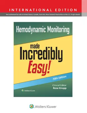 Knapp |  Hemodynamic Monitoring Made Incredibly Easy! | Buch |  Sack Fachmedien