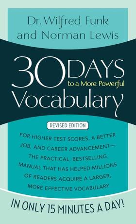 Lewis / Funk |  30 Days to a More Powerful Vocabulary | Buch |  Sack Fachmedien