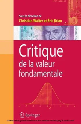 Walter / Brian |  Critique de la valeur fondamentale | eBook | Sack Fachmedien