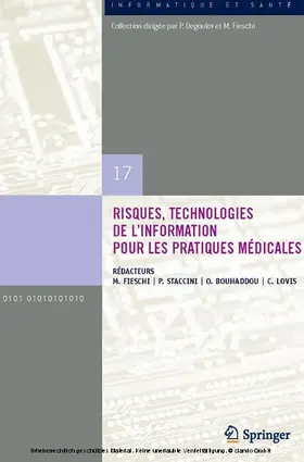 Fieschi / Staccini / Bouhaddou |  Risques, Technologies de l’Information pour les Pratiques Médicales | eBook | Sack Fachmedien