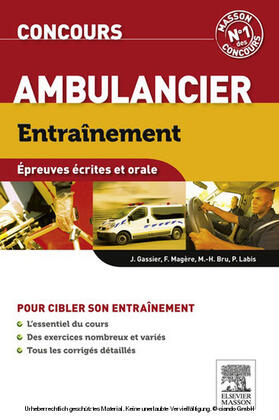 Gassier / Labis / Magère |  Entraînement Concours ambulancier | eBook | Sack Fachmedien