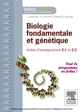 Chouchana / Dessein / Habarou |  Biologie fondamentale et génétique | eBook | Sack Fachmedien