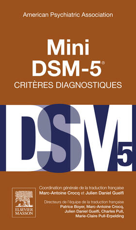 Crocq / Guelfi / BOYER |  Mini DSM-5 Critères Diagnostiques | eBook | Sack Fachmedien