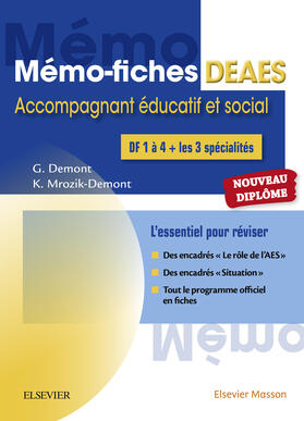 Demont / Mrozik-Demont / Chaudet |  Mémo-fiches DEAES - Diplôme d'Etat d'Accompagnant Educatif et Social | eBook | Sack Fachmedien