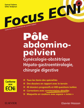 Sabbah / Salama / Tordjman |  Pôle abdomino-pelvien : Gynécologie-Obstétrique/Hépato-gastroentérologie-Chirurgie digestive | eBook | Sack Fachmedien