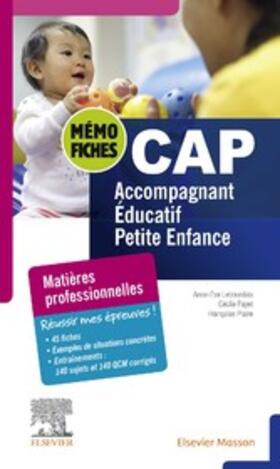 Lebourdais / Payet / Plaire |  Mémo-Fiches CAP Accompagnant éducatif petite enfance | eBook | Sack Fachmedien