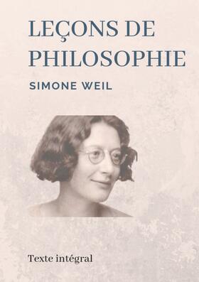 Weil |  Leçons de philosophie | eBook | Sack Fachmedien