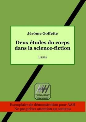 Goffette |  Deux études du corps dans la science-fiction | Buch |  Sack Fachmedien