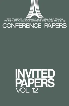 Leprince-Ringuet / Loore / Auger |  Invited Papers | Buch |  Sack Fachmedien