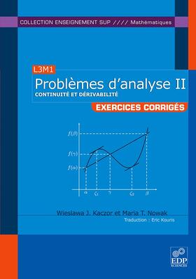 Kaczor / Nowak |  Problèmes d'analyse II - Continuité et dérivabilité | eBook | Sack Fachmedien