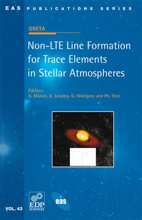 Monier / Smalley |  Non-Lte Line Formation for Trace Elements in Stellar Atmospheres | Buch |  Sack Fachmedien