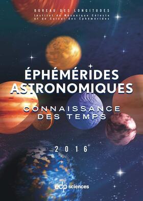  Ephémérides astronomiques 2016 | eBook | Sack Fachmedien