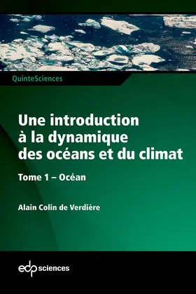 Colin de Verdière |  Une introduction à la dynamique des océans et du climat | eBook | Sack Fachmedien