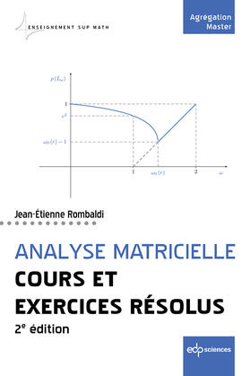 Rombaldi |  Analyse matricielle - Cours et exercices résolus | eBook | Sack Fachmedien