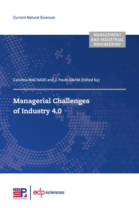 MACHADO / DAVIM |  Managerial Challenges of Industry 4.0 | eBook | Sack Fachmedien