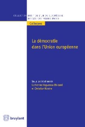 Haguenau-Moizard / Mestre |  La démocratie dans l'Union européenne | eBook | Sack Fachmedien